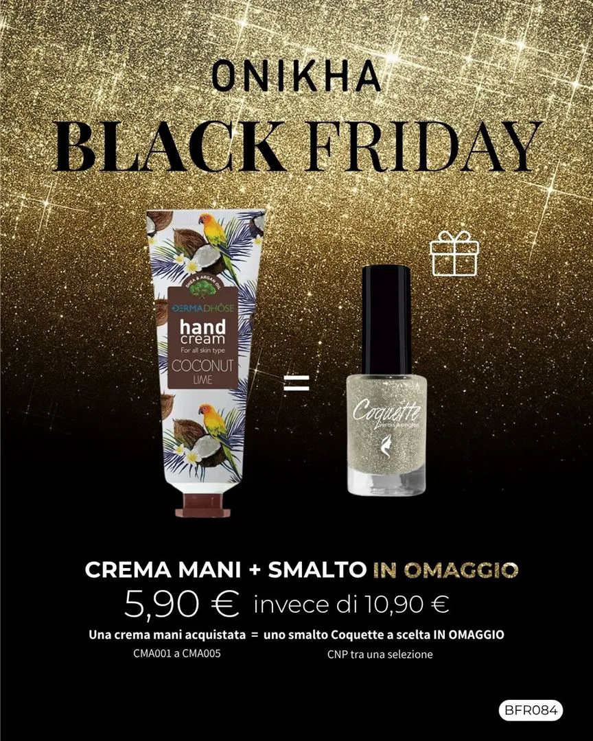 CREMA MANI + SMALTO IN OMAGGIO