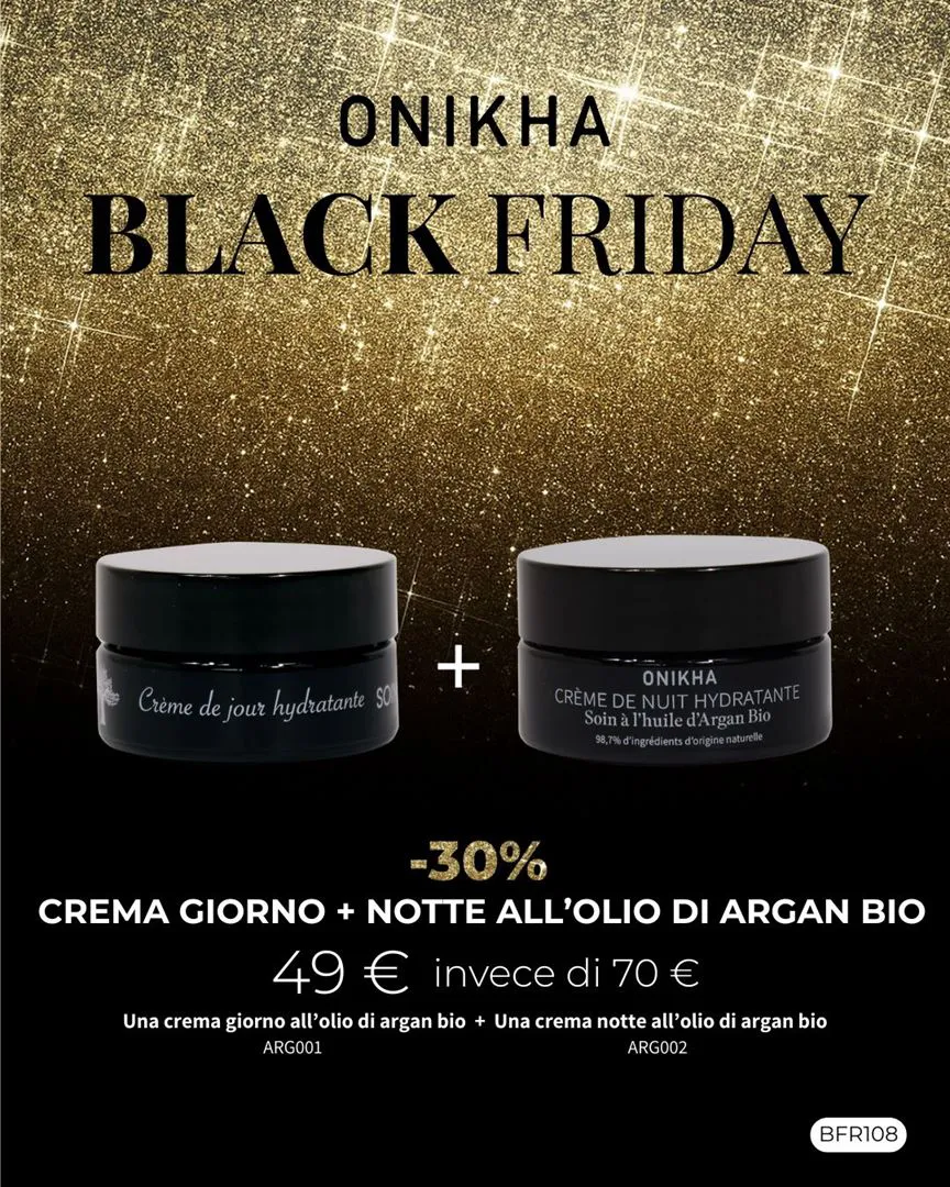 DUO CREMA GIORNO + CREMA NOTTE ARGAN BIO