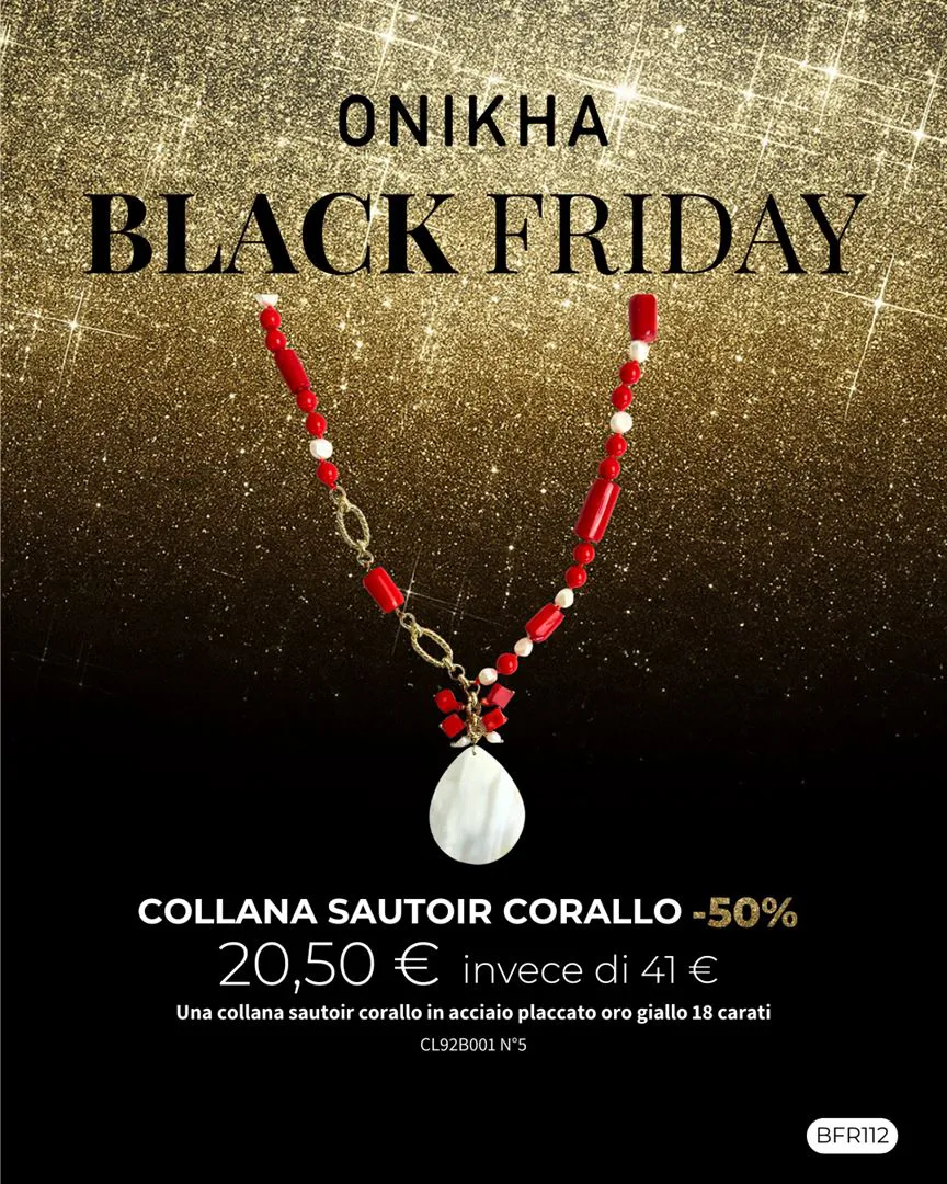 COLLANA SAUTOIR CORALLO N°5