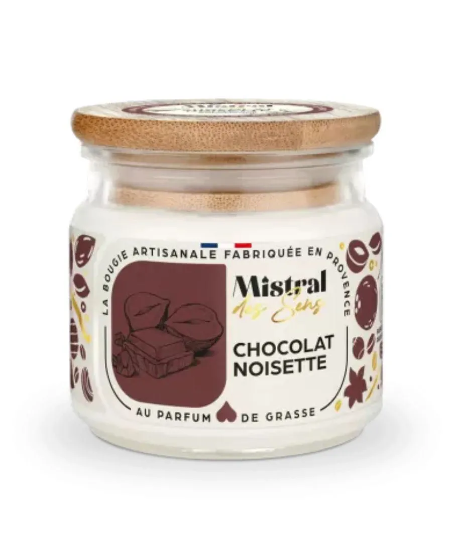 CANDELA PROFUMATA CIOCOLATO E NOCCIOLA