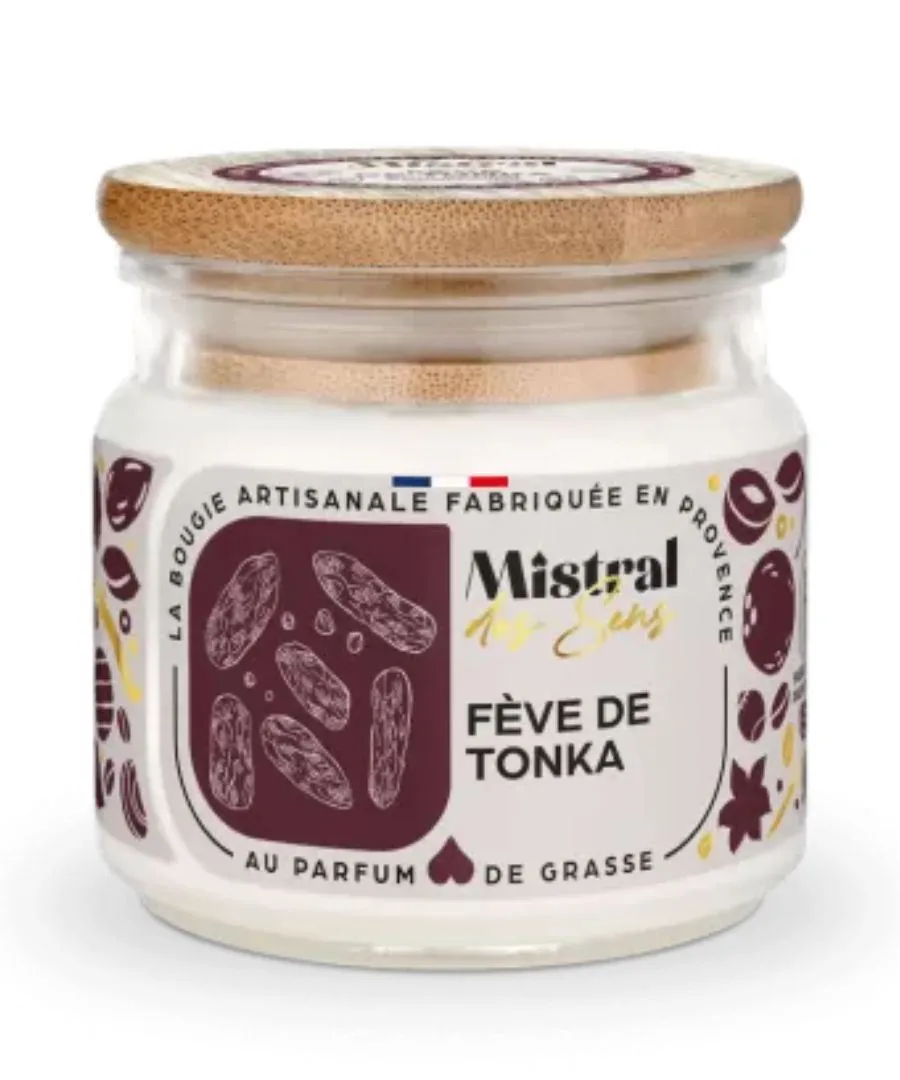 CANDELA PROFUMATA FAVA TONKA