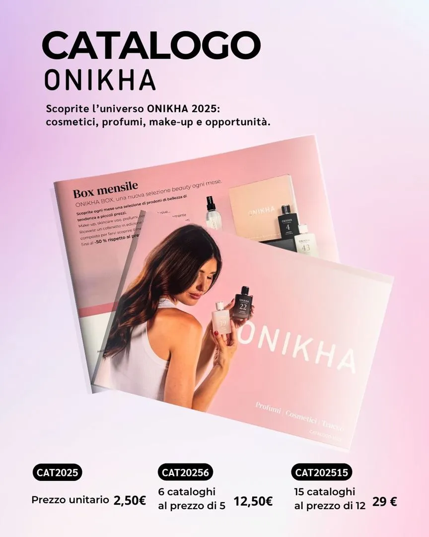 CATALOGUE ONIKHA 2026