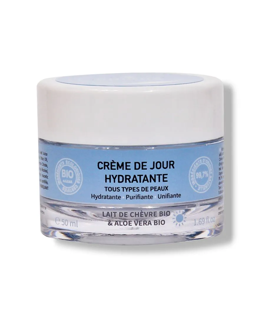 CRÈME DE JOUR VISAGE AU LAIT DE CHÈVRE BIO