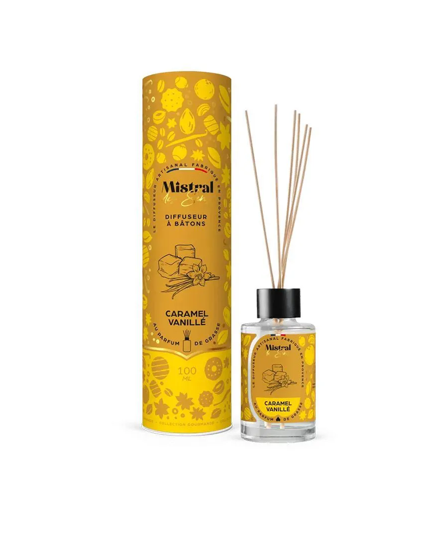 DIFFUSORE PROFUMATO CARAMELLO E VANIGLIA