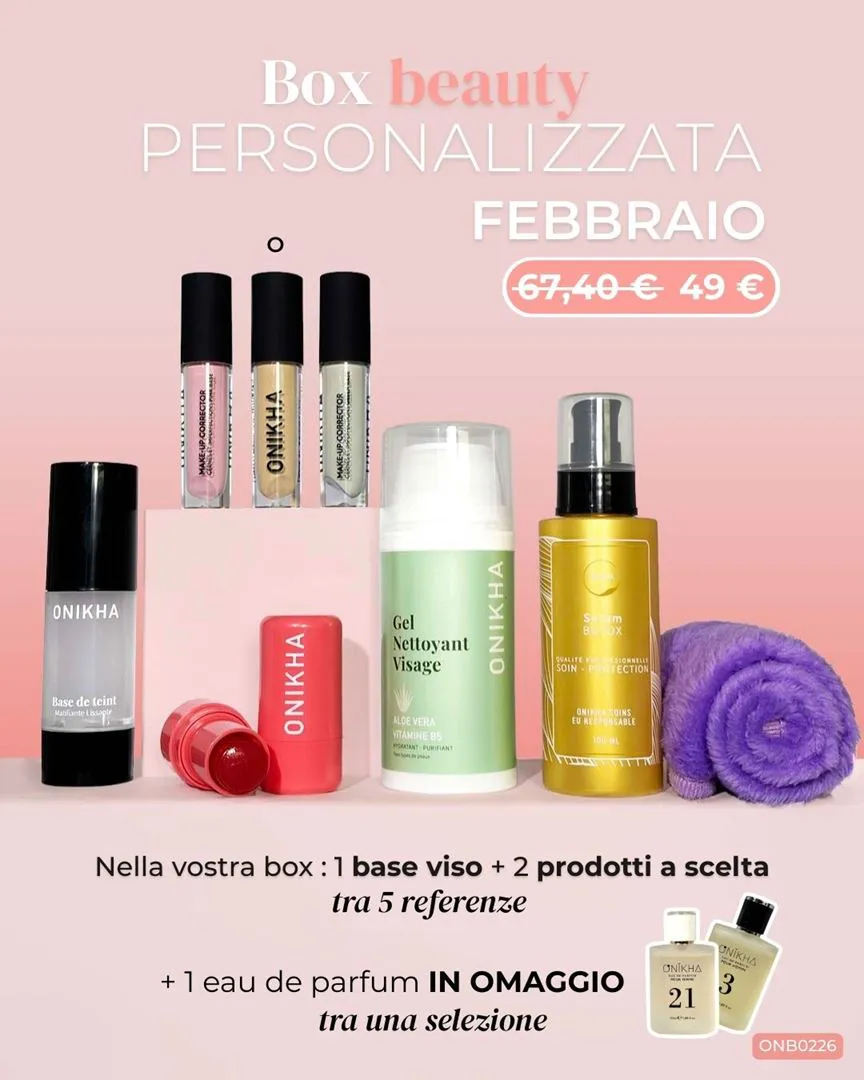 BOX FEBBRAIO PERSONALIZZATA