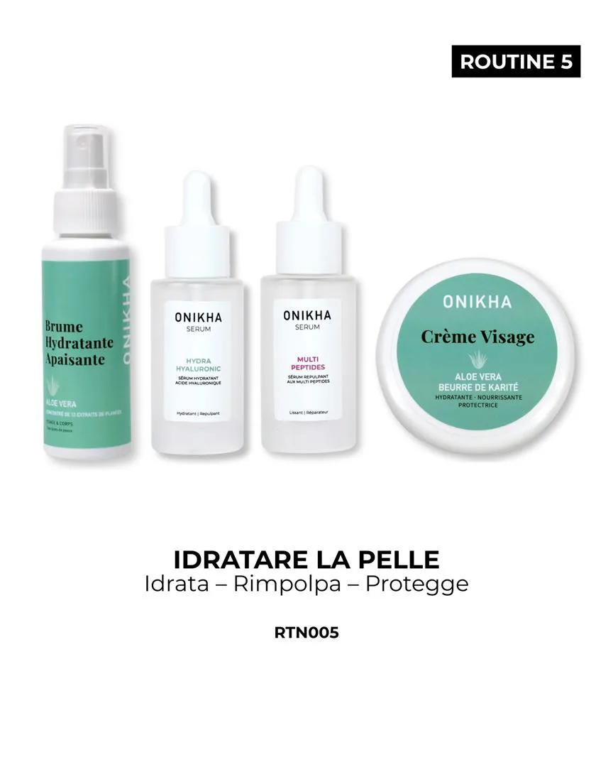 ROUTINE IDRATANTE