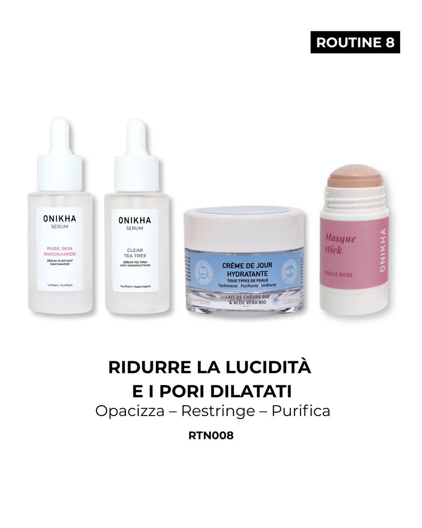 ROUTINE OPACIZZANTE E PER PORI DILATATI