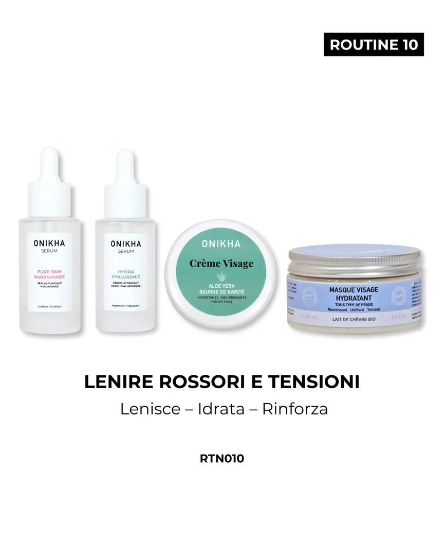 ROUTINE LENITIVA ANTI-ROSSORI