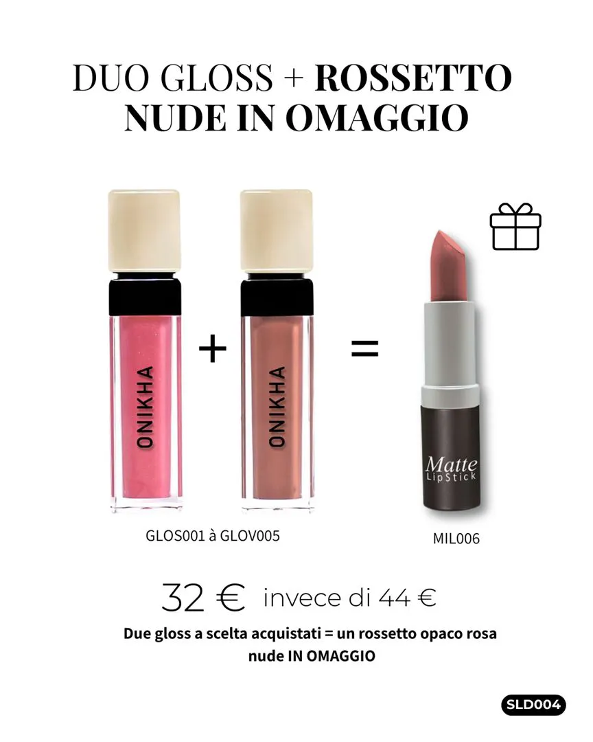 DUO GLOSS + ROSSETTO NUDE