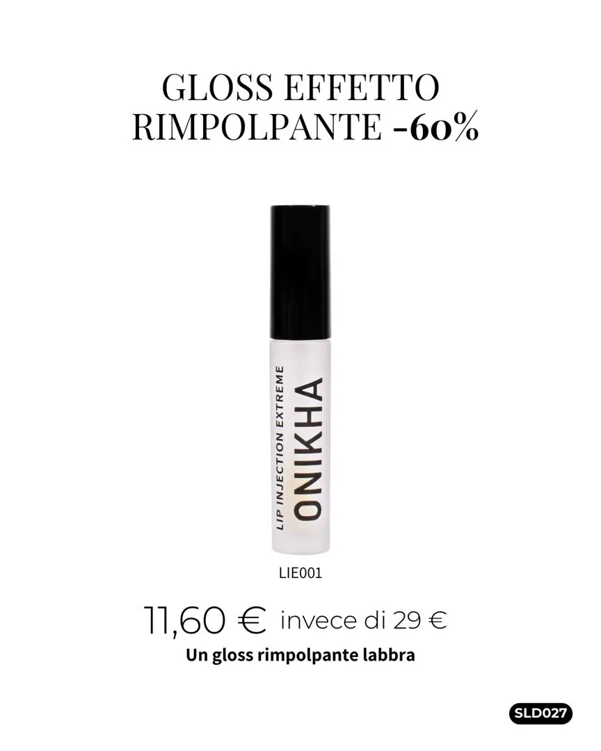 GLOSS EFFETTO RIMPOLPANTE