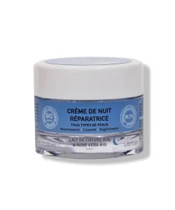 CRÈME DE NUIT VISAGE AU LAIT DE CHÈVRE BIO