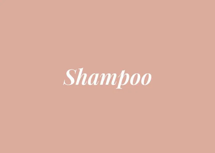 SHAMPOO
