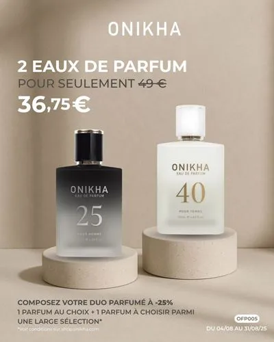                            OFFRE PARFUMS AOUT 2025
